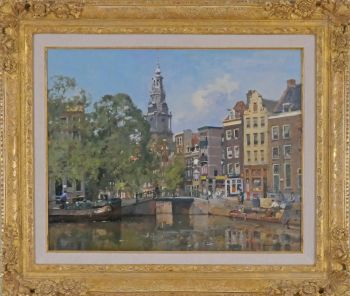 Raamgracht Amsterdam by Cornelis Vreedenburgh