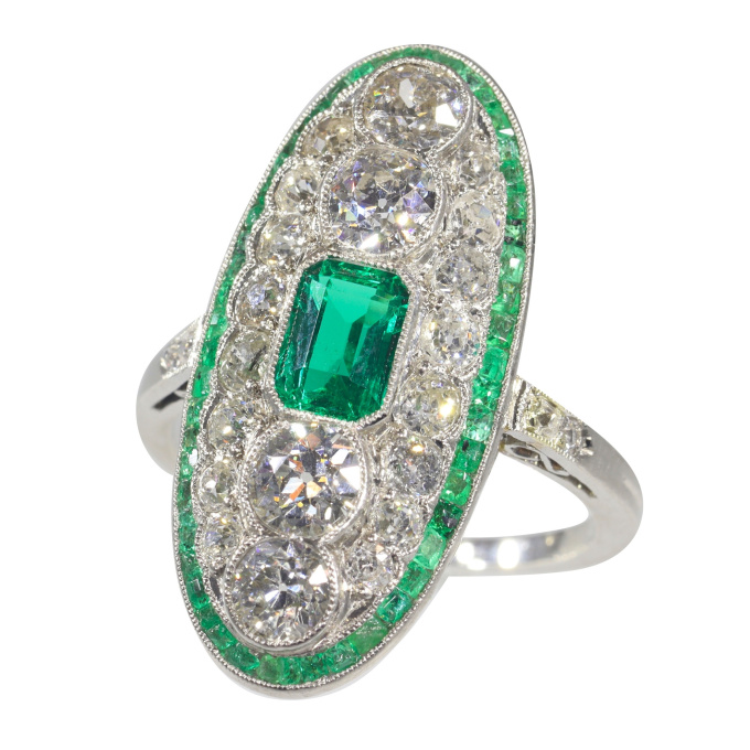 31+ Emerald Cut Art Deco Engagement Rings