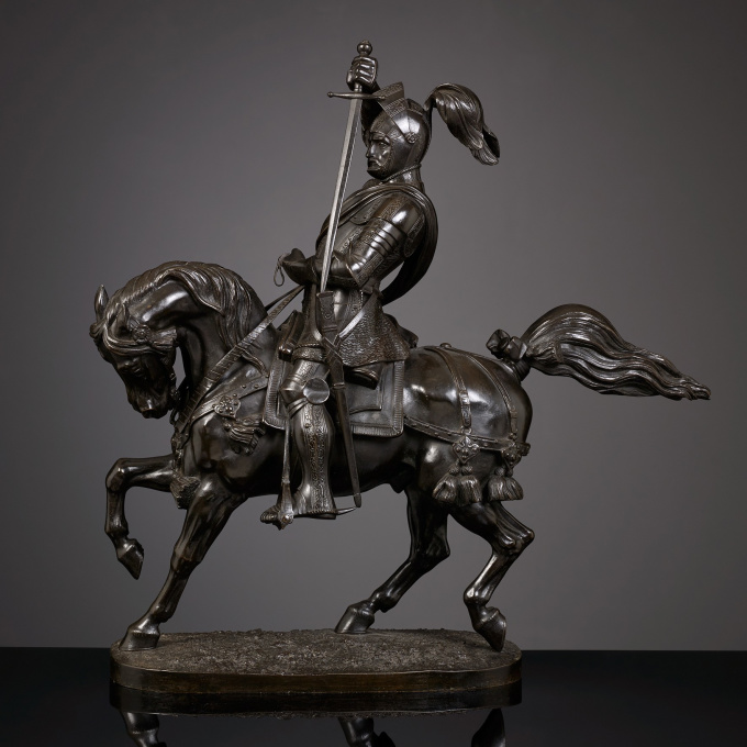 Equestrian Statue of Emanuel Philibert de Savoye by Carlo Marochetti