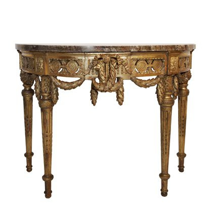 A French Louis Seize console table by Artiste Inconnu