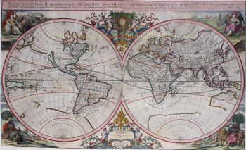 World map  by Johann Hoffmann