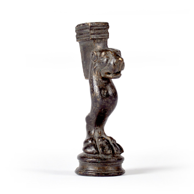 Roman bronze foot by Unknown Artist