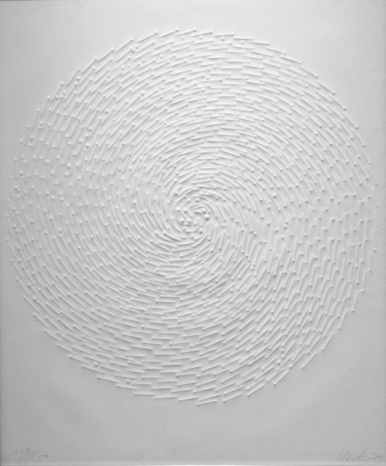 No Title (Spirale) by Günther Uecker