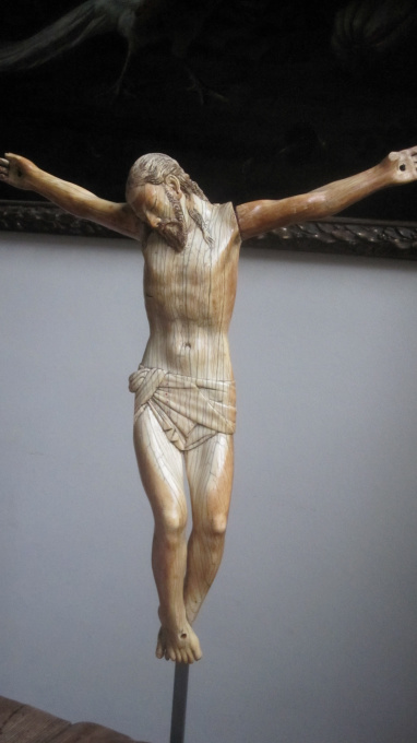 Crucifix -Christ crusified, Ceylon/Sri Lanka, late 16th/early 17th century by Unbekannter Künstler