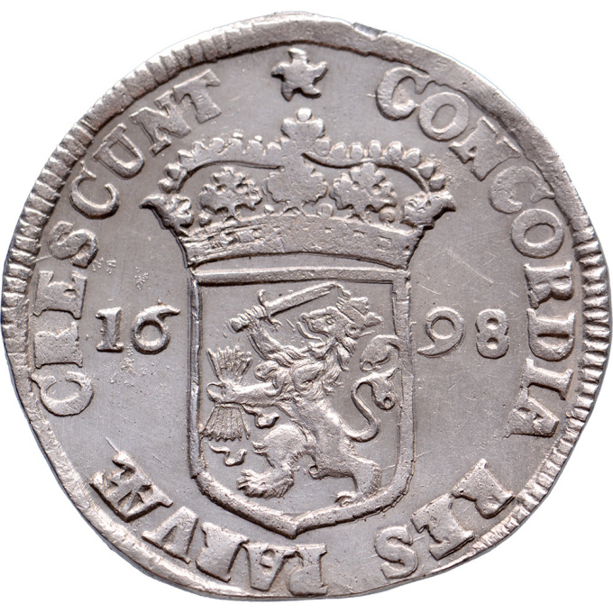 Silver ducat West-Friesland by Artiste Inconnu