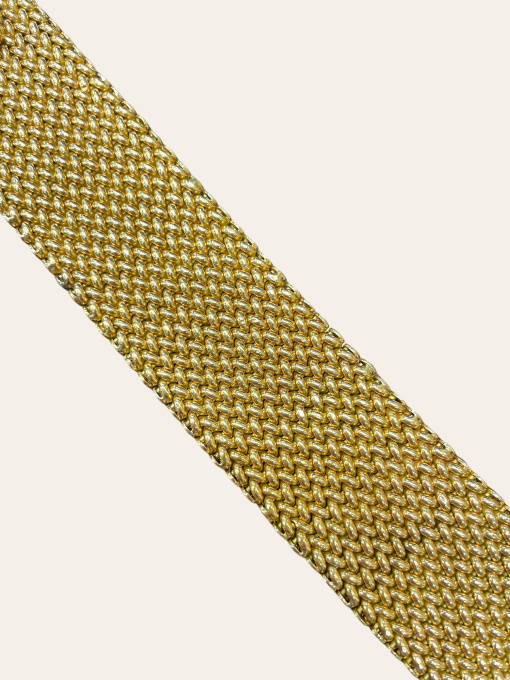 Zware 18 karaat gouden armband by Unknown artist