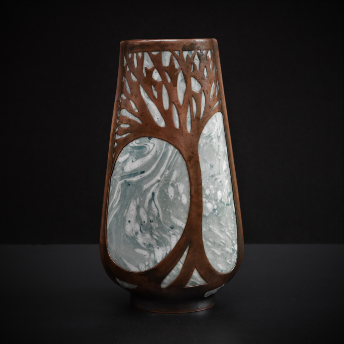 Sezessionist vase by Artiste Inconnu