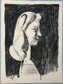 Grand Profil (Francoise Gilot) by Pablo Picasso