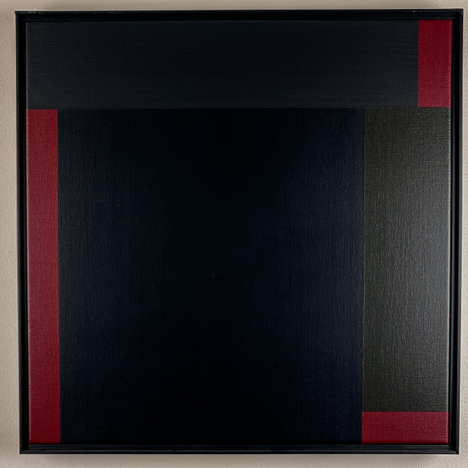 Geert van Fastenhout – “Painting no. 13”, 2010 – oil on linnen, framed by Geert van Fastenhout