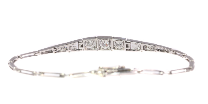 Art Deco diamond bracelet by Artista Sconosciuto