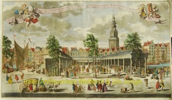 Amsterdam, Korenbeurs  naar Adolph van der Laan by Leon Schenk