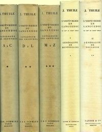 L'Orfevrerie du Languedoc. Repertoire des Orfevres depuis le Moyen-Age jusqu'au debut des XIXe siecle. (5 volumes) by Various artists