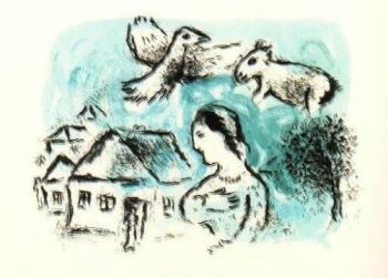 Le Village by Marc Chagall
