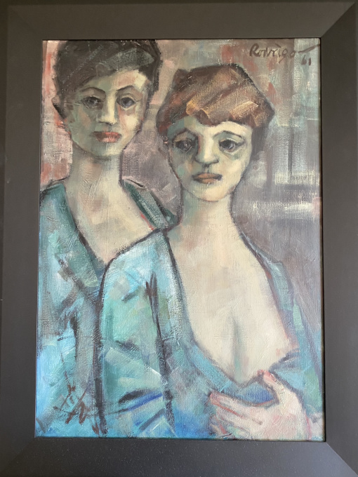 Two women by Jan Rodrigo