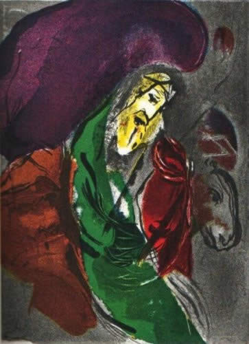 Jeremie by Marc Chagall