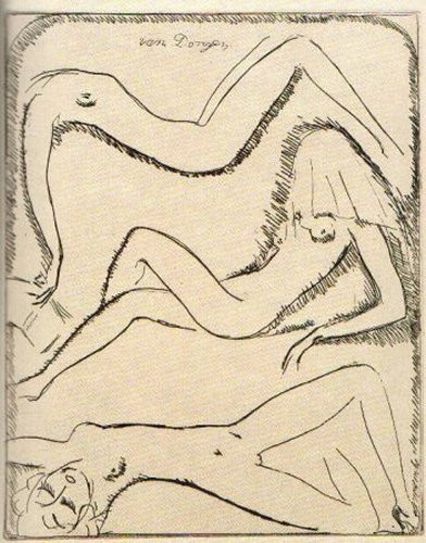 Three Nudes by Kees van Dongen