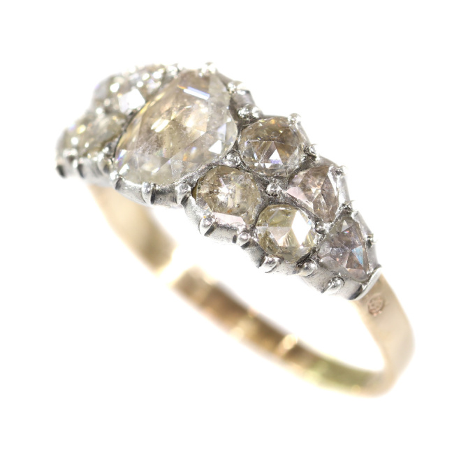 Very early Victorian diamond ring by Onbekende Kunstenaar