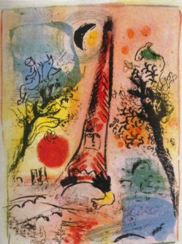 Vision de Paris by Marc Chagall
