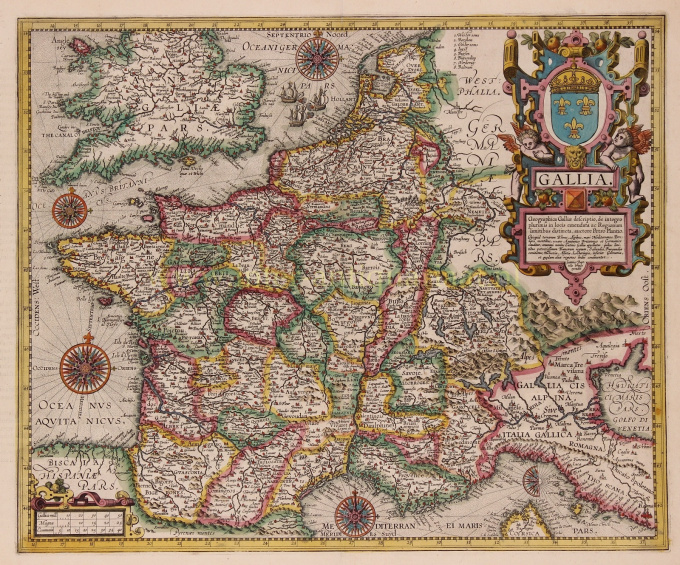 France  by Abraham Ortelius