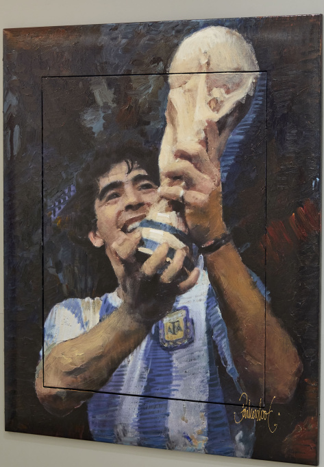 Diego Maradona by Peter Donkersloot