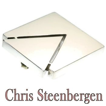 Artist Jewelry by Chris Steenbergen silver brooch by Chris Steenbergen