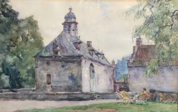 Schaloen Castle in Oud-Valkenburg by Herman Bogman jr.