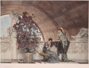 Unconcious Rivals by Lawrence Alma-Tadema