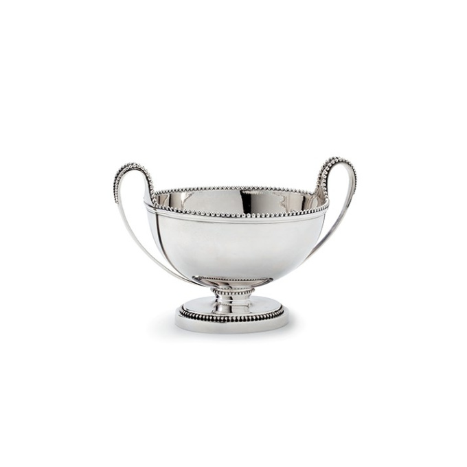 Dutch silver sugar bowl by Martinus Logerath