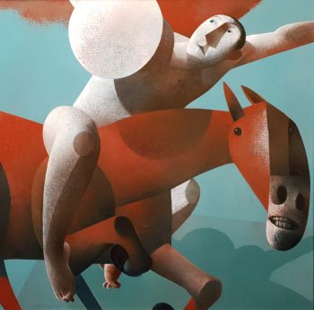 Horseman by Peter Harskamp