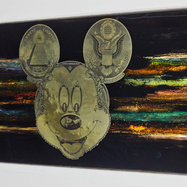 Abstract Mickey  by James Chiew