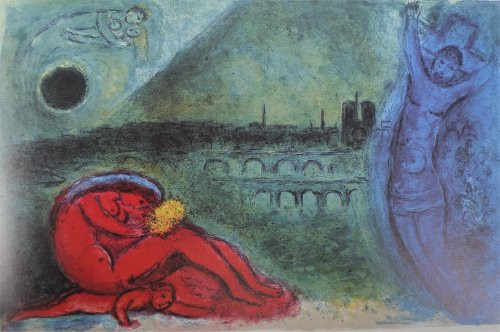 Quai de la Tournelle by Marc Chagall