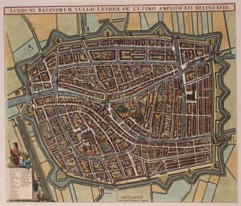 Leiden  by Covens and Mortier