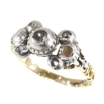 Antique Baroque/Rococo diamond ring by Unknown Artist