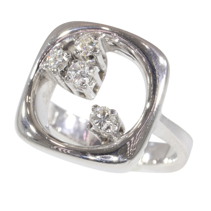 Vintage 1960's diamond ring by Artista Desconocido