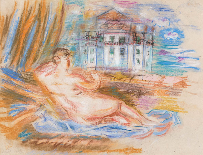 Nu à la Renoir, ca. 1930 by Raoul Dufy