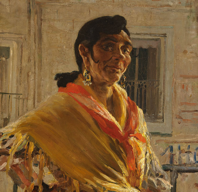 Spanish gypsy woman by Jan Sluijters