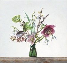 Stilleven met bloemen - januari by Roman & Henriëtte Reisinger
