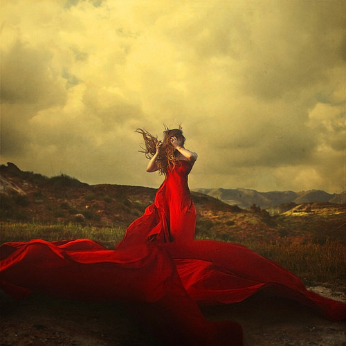 A storm to move mountains by Brooke Shaden