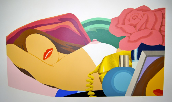 Nude with Rose by Tom Wesselmann