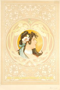 Art Nouveau poster  by Milanaise