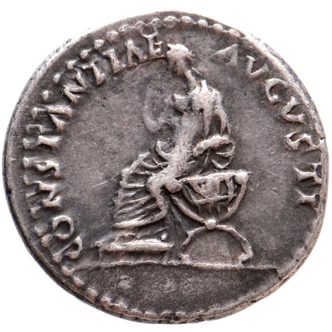 AR Denarius Claudius (41-54) by Artiste Inconnu