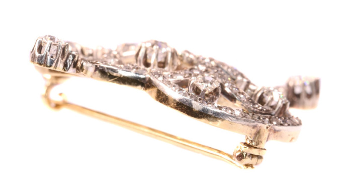 Vintage Belle Epoque diamond brooch by Unbekannter Künstler