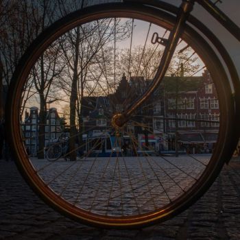 Amsterdam through wheels #20 'Tram 5' by Friso Boven