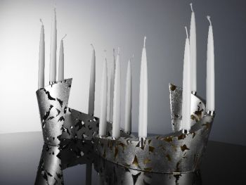 Candle holders " Field bouquet" by Paul de Vries