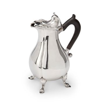 Dutch silver milk jug by Alger Mensma