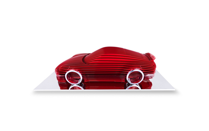 Porsche 922 Sport Classic - Cherry Red by Antoine Dufilho