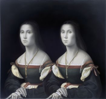 'Unknown Twins' after Rafael by Mary Alacoque Waters