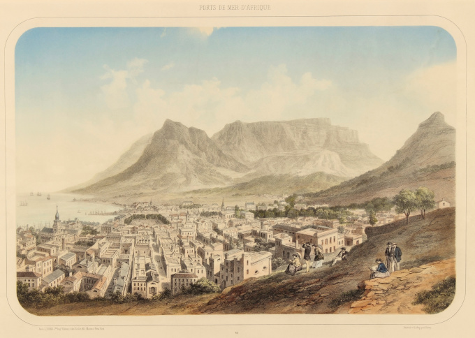 Cape Town, Kaapstad  by Isidore Deroy
