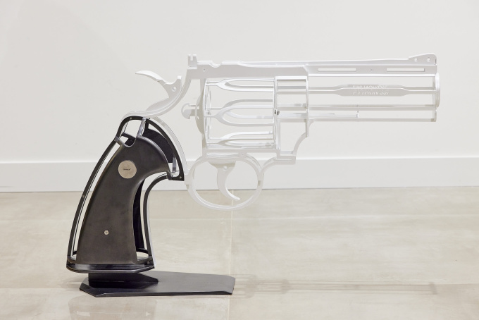 White Revolver by Jean Octobon
