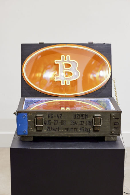 Bitcoin treasure box by Phantom Art